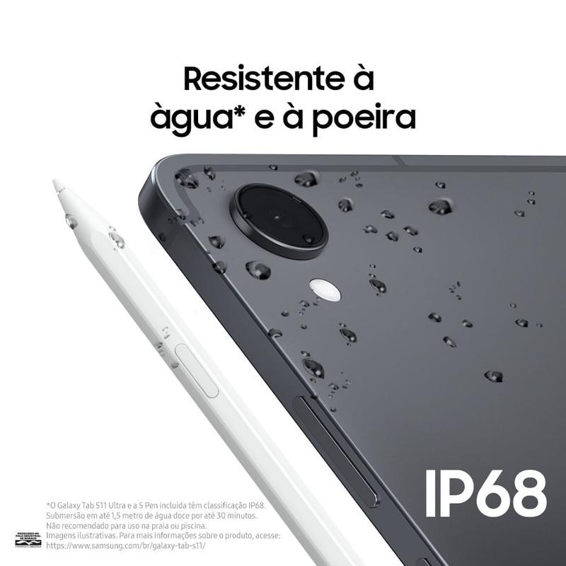 Tablet Samsung Galaxy Tab S11 Wifi, 256GB, 12GB RAM, Tela 11